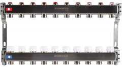Для отопления Rommer 1"/3/4"x10 с запорными клапанами (RMS-3200-000010)