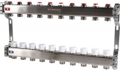 Для отопления Rommer 1"/3/4"x10 с запорными клапанами (RMS-3200-000010)