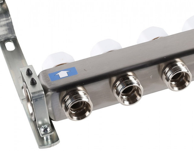 Для отопления Rommer 1"/3/4"x10 с запорными клапанами (RMS-3200-000010)