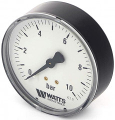 Манометр аксиальный Watts F+R100(MDA) 80/10x1/4"