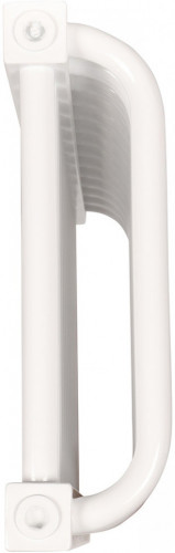 Стальной трубчатый радиатор 2-колончатый Rommer RST 2030/28 боковое подключение RAL9016