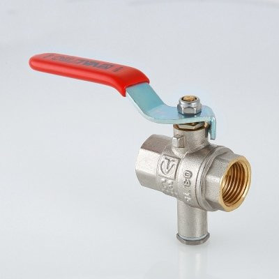 Кран шаровый для подключения датчика температуры Valtec 1/2" VT.247.N.04