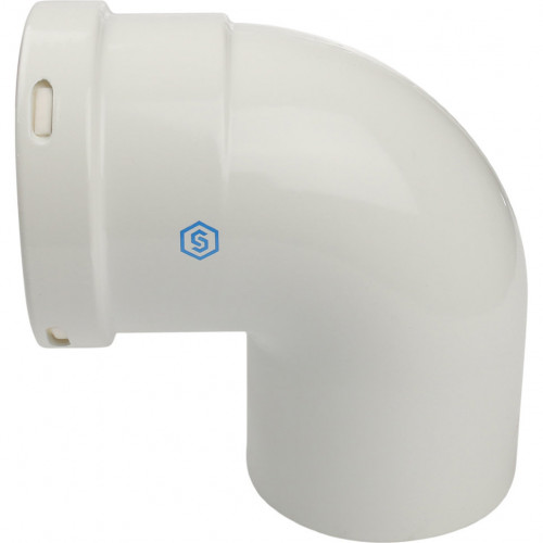 Отвод STOUT 90° DN 80 для раздельного дымохода