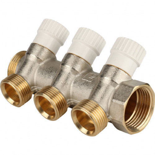 Коллектор распределительный STOUT 1"х3х3/4" ЕК