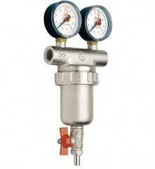 Фильтр промывной с 2 манометрами 1" Itap 189