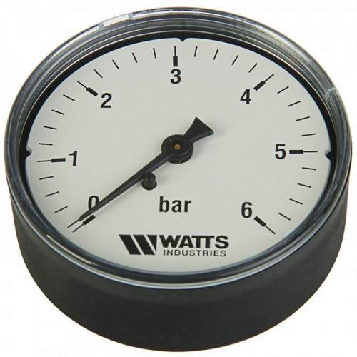 Манометр аксиальный Watts F+R100(MDA) 80/6x1/4"