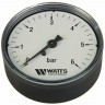 Манометр аксиальный Watts F+R100(MDA) 80/6x1/4"