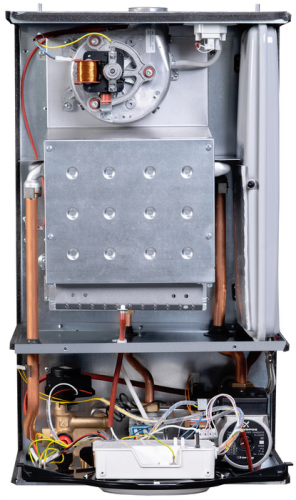 Настенный газовый котел 32 кВт Federica Bugatti 32В VARME 1-конт. с дисп. с датчиком бойлера