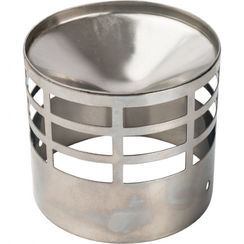 Решетка STOUT из нержавеющей стали DN80 для дымоотводящей трубы