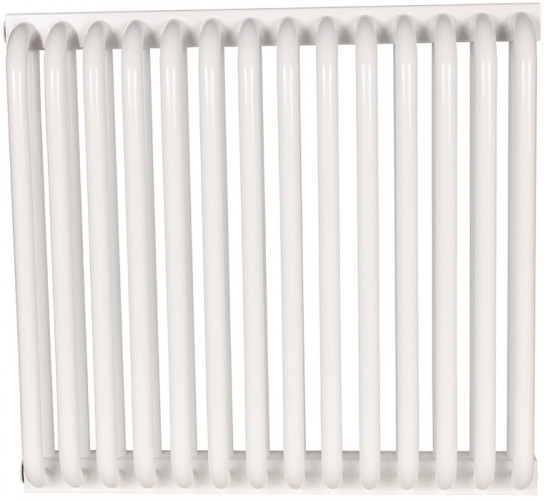 Стальной трубчатый радиатор 2-колончатый Rommer RST 2050/14 боковое подключение RAL9016