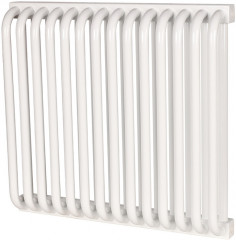 Стальной трубчатый радиатор 2-колончатый Rommer RST 2050/14 боковое подключение RAL9016