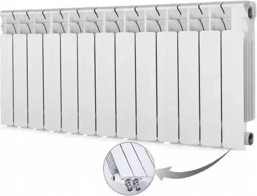 Биметаллический радиатор отопления RIFAR BASE VENTIL R 350 x13