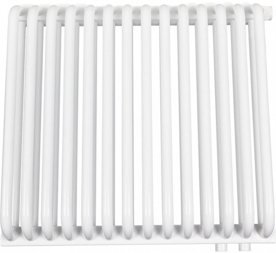 Стальной трубчатый радиатор 2-колончатый Rommer RST 2050/14 нижнее правое подключение RAL9016