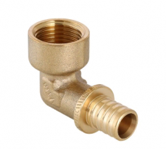 Угольник аксиальный Valtec 20х3/4 VTm.452.BG.002005 с переходом на внутреннюю резьбу