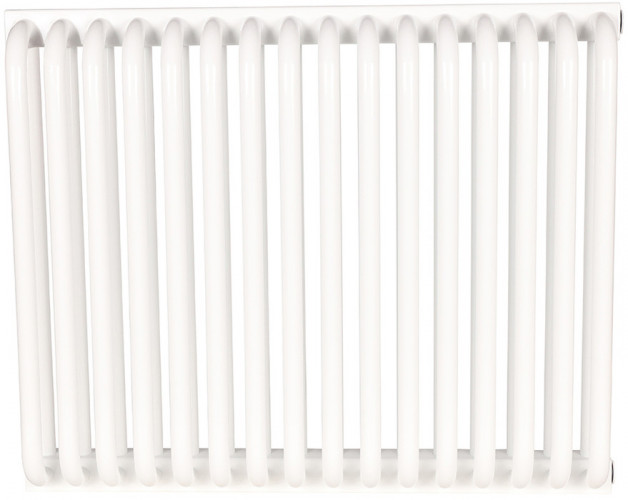 Стальной трубчатый радиатор 2-колончатый Rommer RST 2050/16 боковое подключение RAL9016