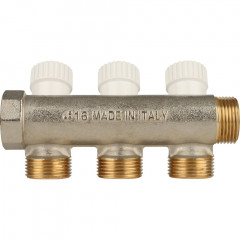 Коллектор распределительный STOUT 3/4&quot;х3х3/4&quot; ЕК STOUT
