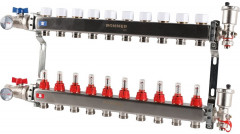 Для отопления Rommer 1"/3/4"x10 с расходомерами (RMS-1210-000010)