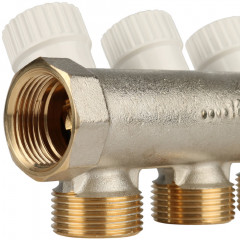 Коллектор распределительный STOUT 3/4&quot;х4х3/4&quot; ЕК